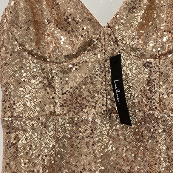 LuLu Sequin Dress *New with Tags* - Picture 3 of 5